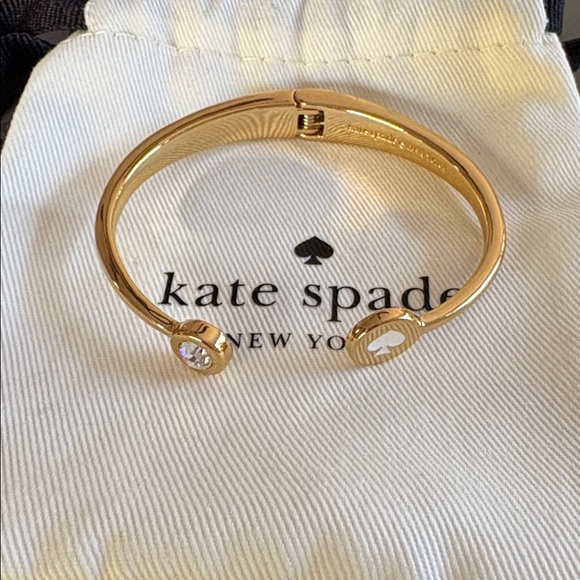 Kate Spade Gold Cuff bracelet like new - Picture 5 of 5